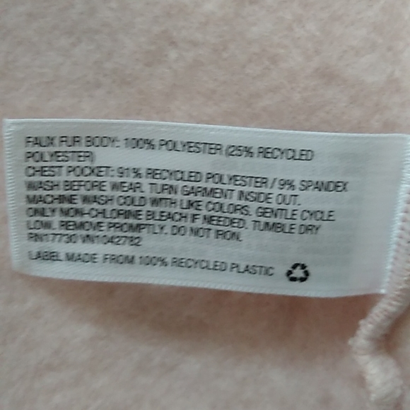 🛍️B1G1F🛍️ NWT Kids' Sherpa Zip-Up Jacket - Cat & Jack - XL - Picture 6 of 6